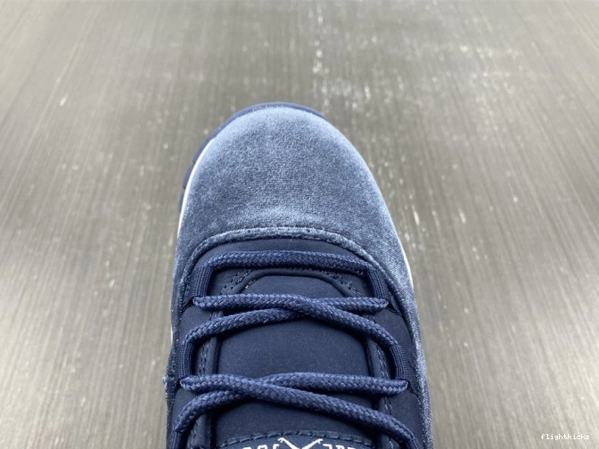 Navy AR0715-441 Jordan Velvet Air 11 Midnight WMNS 0913